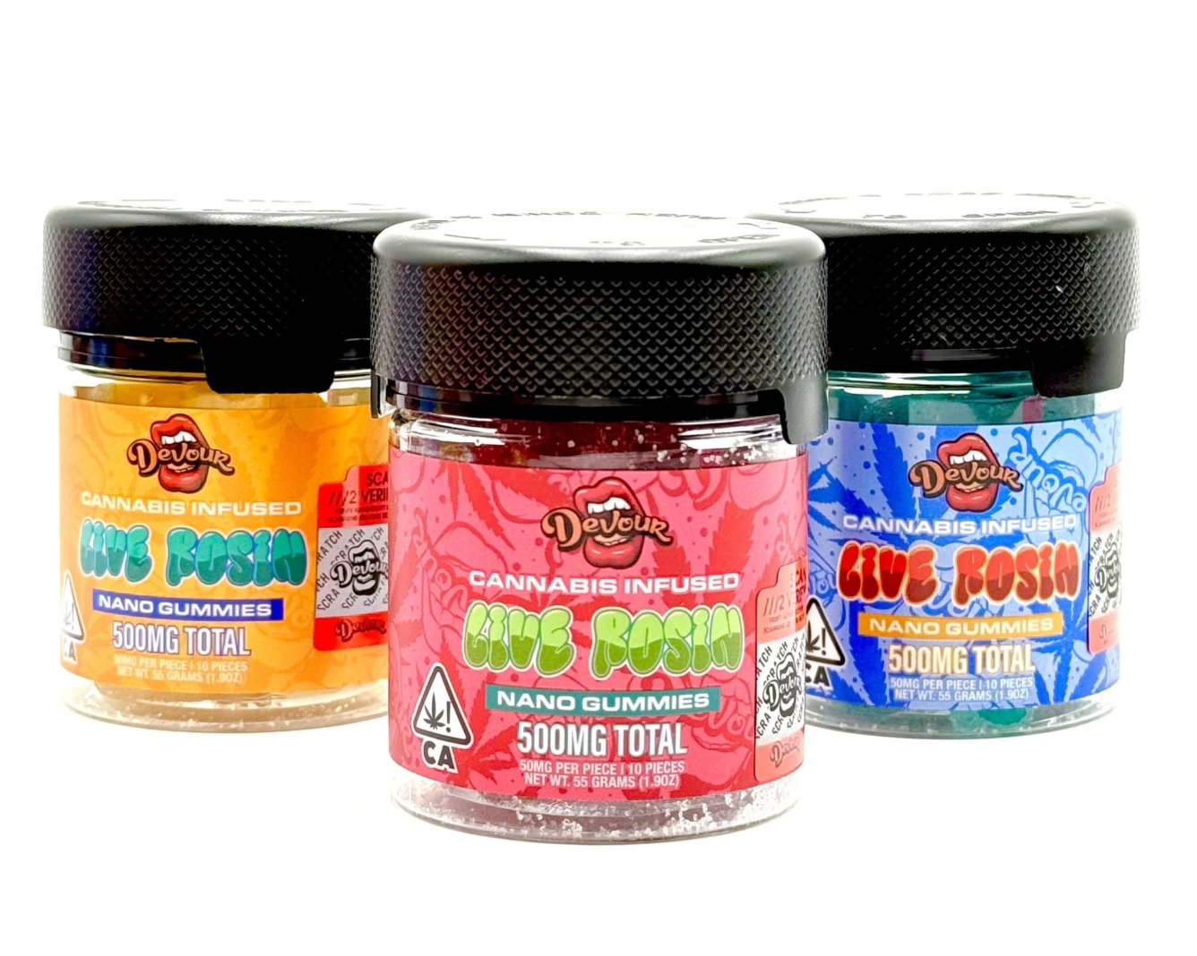 Live Rosin Nano Gummies